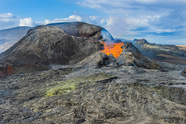 istock Volcanic crater in Iceland 1440563235