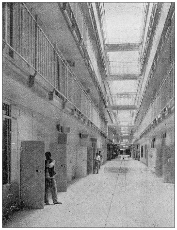 Antique image: Fresnes Prison