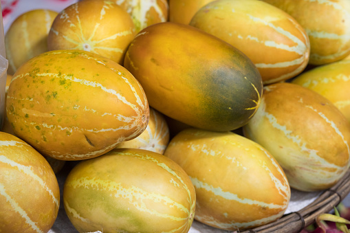 Yellow thai melons