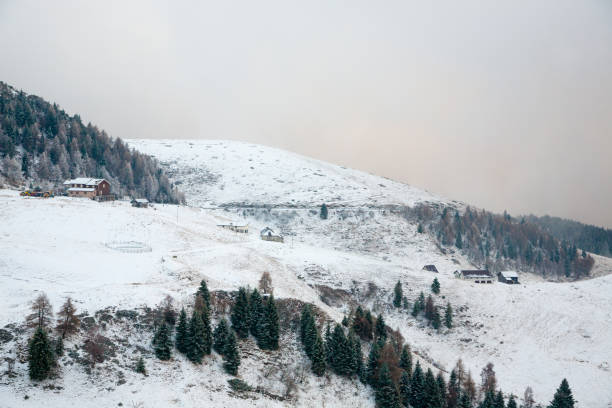 istock Mount Grappa winter landscape. Italian Alps view 1440589591