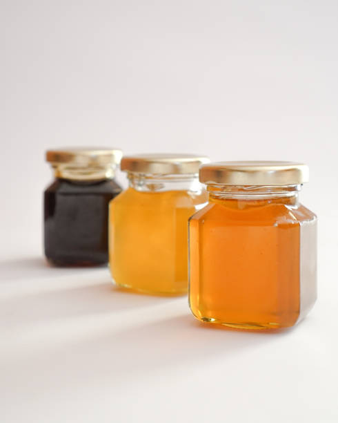istock 3 different type of honey  in a small packaging 1440593448