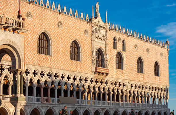 Doges palace on St. Mark's square in Venice, Italy