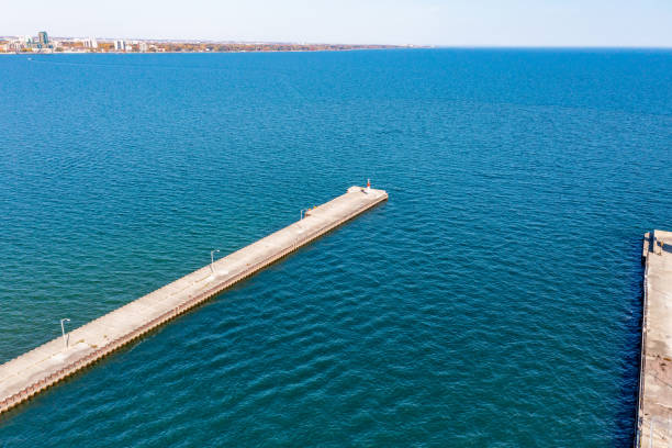 istock Burlington Canal Lift Bridge Lighthouse, Ontario, Canada 1440596798