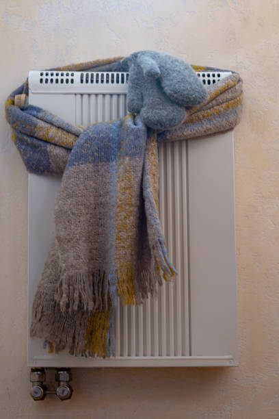istock scarf on the radiator 1440609419