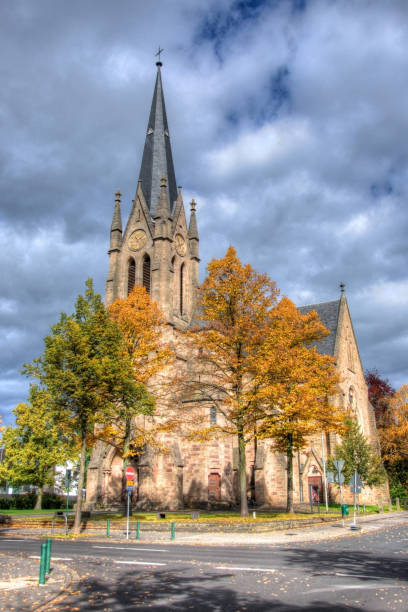 istock Old Catholic church, Fulda, Hessen, Germany 1440619186