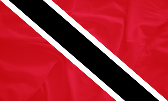 Trinidad and tobago flag with 3d effect