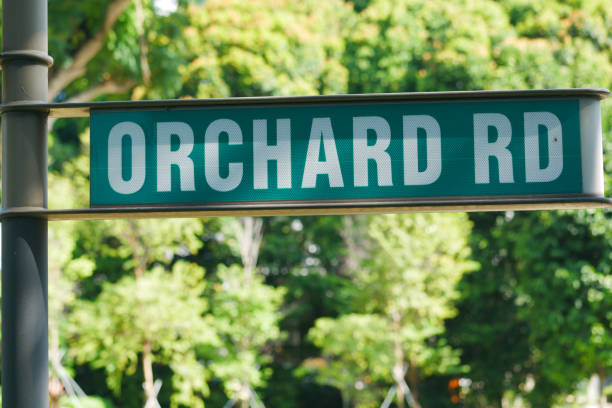 istock orchad road sing and buildings 1440648022