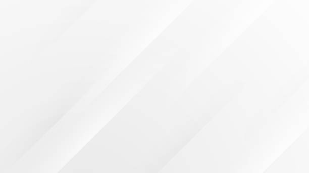 desain spanduk teknologi dengan latar belakang putih dan abu-abu. latar belakang vektor geometris abstrak - jarang ilustrasi stok