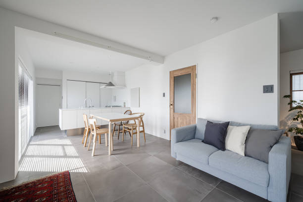istock simple modern style living and dining 1440660756