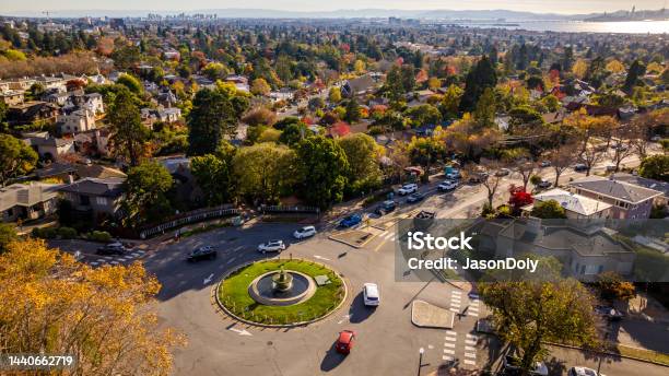 North Berkeley California Neighborhood Stock Photo - Download Image Now - Berkeley - California, California, 2022