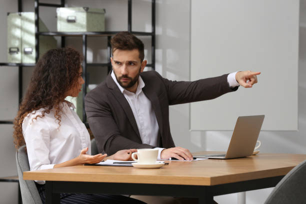 istock African American woman suffering from racial discrimination at work 1440681340