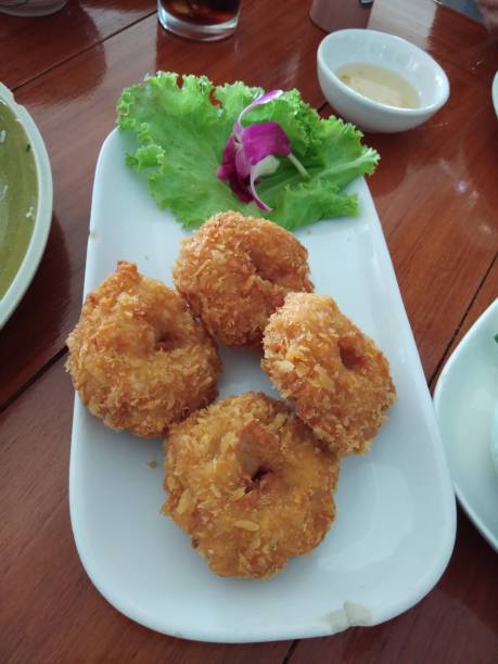 Deep Fried Breaded Minced Shrimp