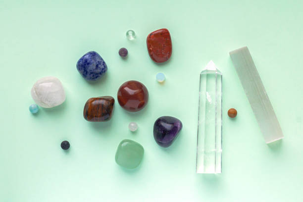 istock Crystal, gemstone, mineral for spiritual healing ritual 1440687191