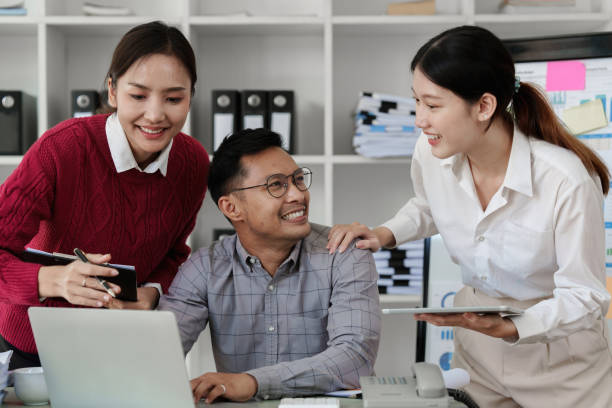 istock Group of business consultant working management big data and analyze financial document of company 1440687868