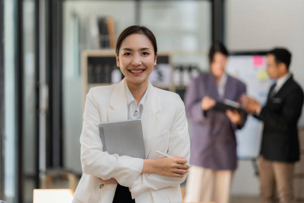 istock Group of business consultant working management big data and analyze financial document of company 1440688032