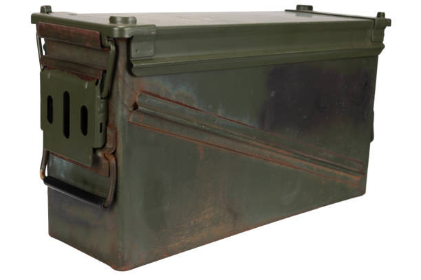 istock Ammo can for 40mm grenade cartidge 1440689293
