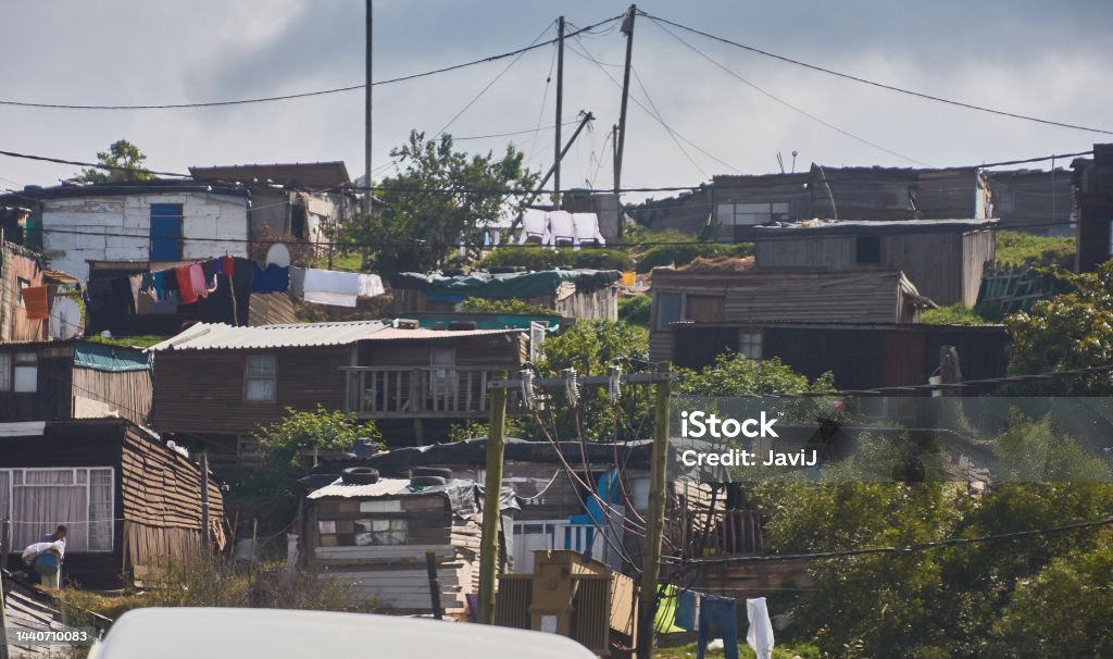 Casas en los township de Knysna, Sudáfrica Knysna, Sudáfrica Africa Stock Photo