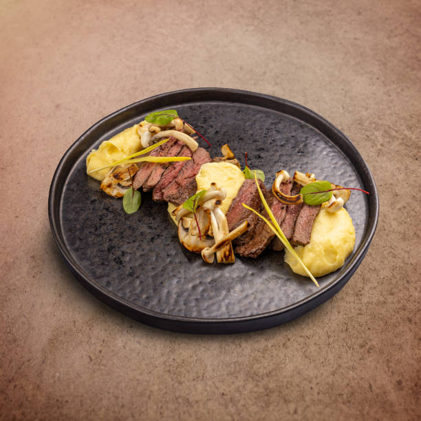 istock Slices of beef steak 1440717980