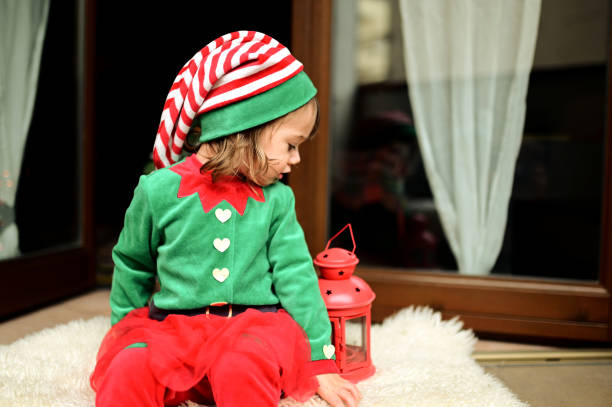 Santa's elf costume.