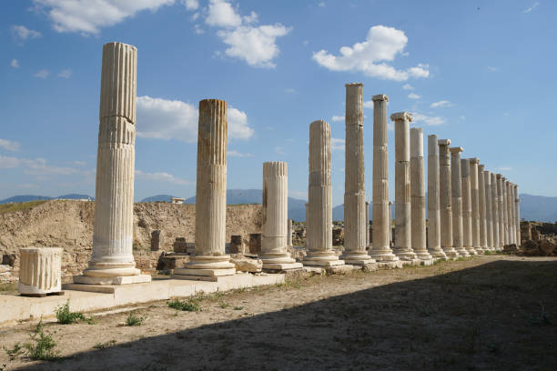 istock Columns in Laodicea on the Lycus Ancient City in Denizli, Turkiye 1440726138