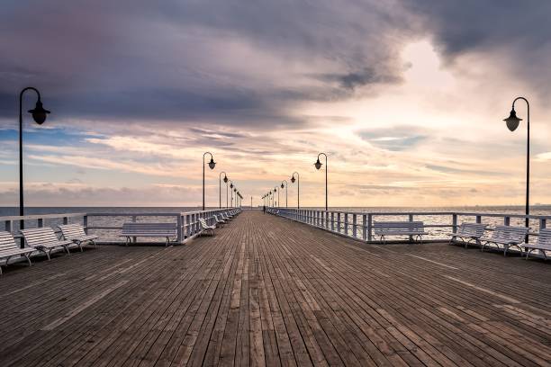 istock Beautiful morning seaside landscape. 1440727806