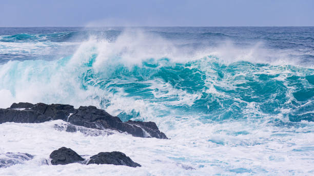 istock Waves breaking against the cliffs in the Atlantic Galician Coast, Spain 1440731491