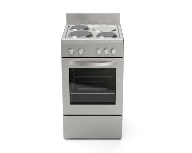 istock Brushed Aluminum Kitchen Stove And Oven 1440734511