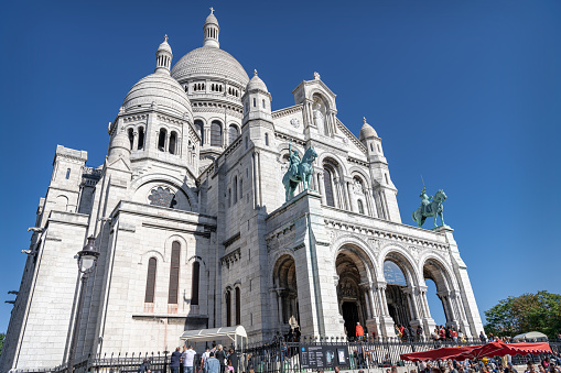 View Of Basilique Du Sacre Coeur, Paris, France