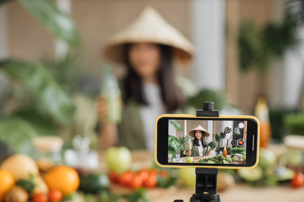 istock Focus on screen of smartphone. 1440749108