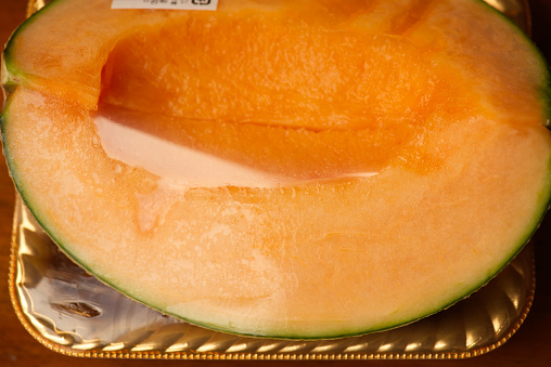 Packaged melon.