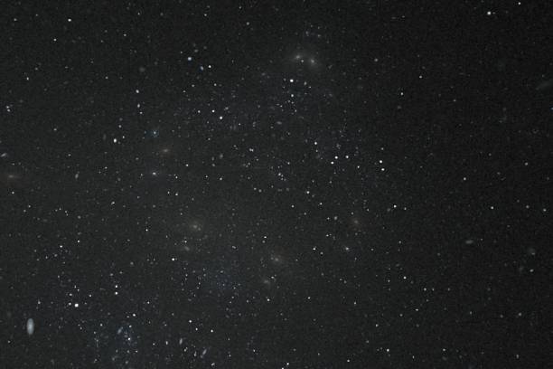 istock Computer rendering of a starry sky with a dark background 1440756908