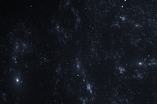 Starry Desktop Background Computer Rendering Of A Starry Sky With A Dark Background Stock Photo ...