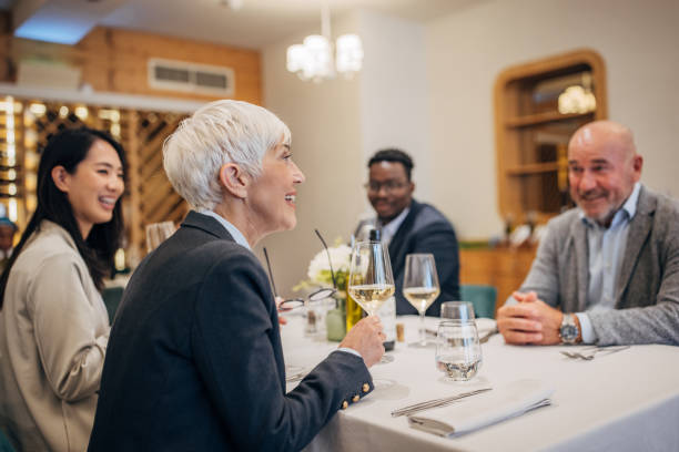 istock People on lunch in luxury restaurant 1440757483