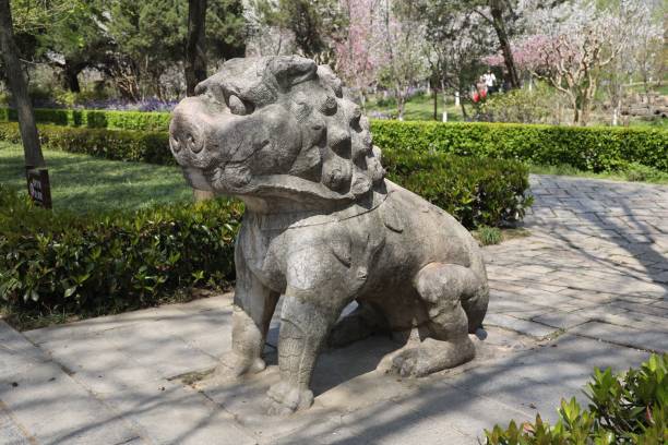 istock Wild statue in Ming Emperors Tomb, Nanjing, China 1440761659