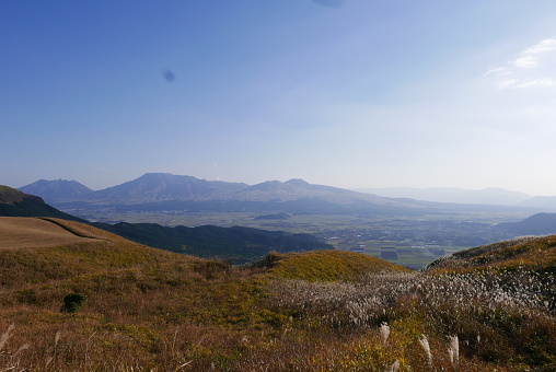 The Aso area is home to the world’s biggest inhabited volcanic caldera, known as Mount Aso.  It’s also Japan’s largest grassland area and home to some gorgeous scenery.