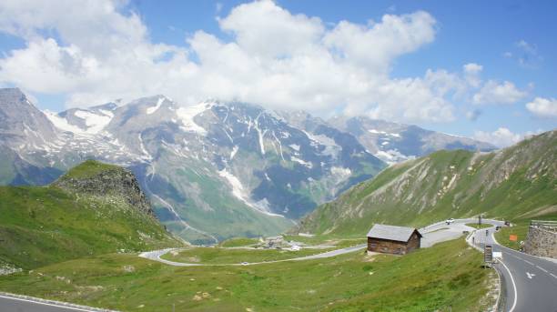istock Beautiful mountainous landscape with green grass on a sunny day 1440763431