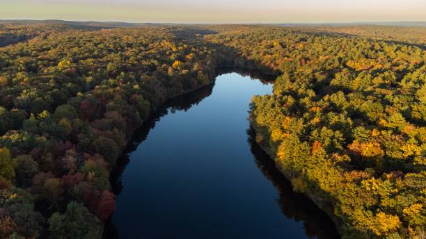 istock Autumnal Sunset in the Poconos 1440764127