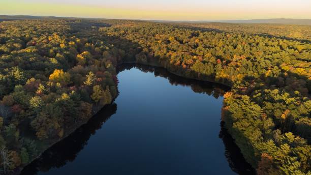 istock Autumnal Sunset in the Poconos 1440764131