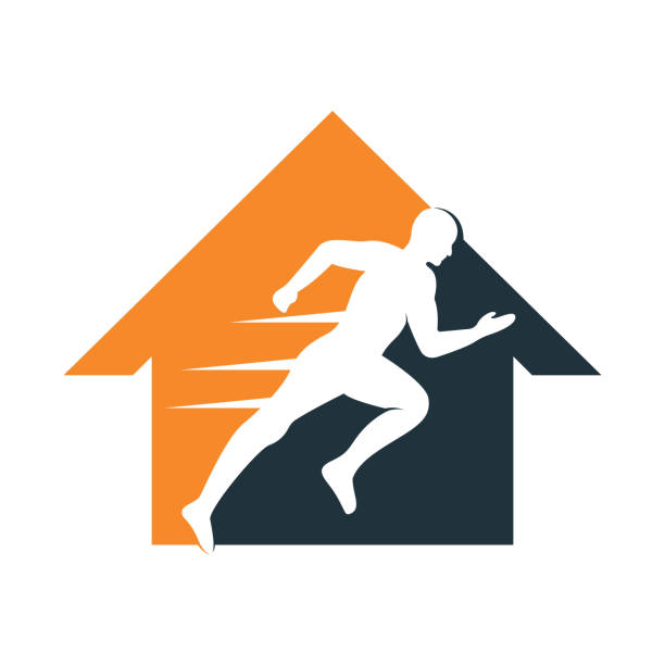 Run Around Vector 60+ Running Around The House Stock Illustrations, Royalty-Free Vector ...