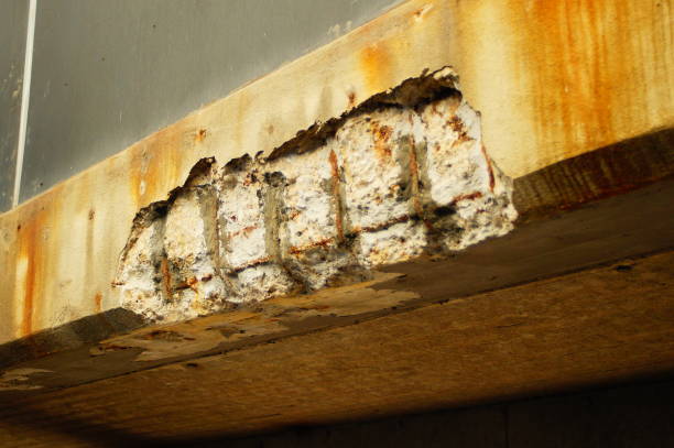 istock Corrosion damage on a concrete bridge. 1440767417