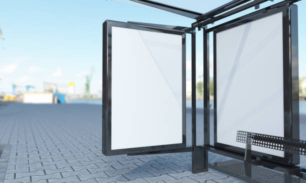 istock 3D rendering of a bus station empty mockup 1440768515