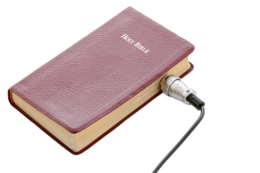 Bible and plug