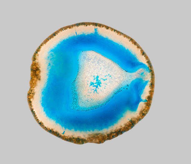 istock Mineral polished crystal stone shotting. 1440774309