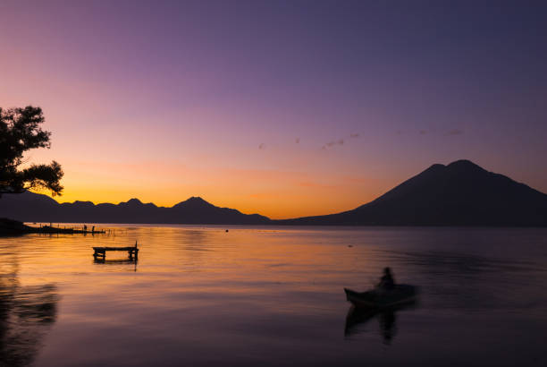 istock Sunrise in Atitlan, Solola, Guatemala. 1440775354