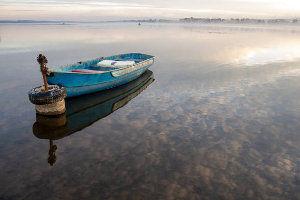 istock Summer sunrise on the lake. 1440776178
