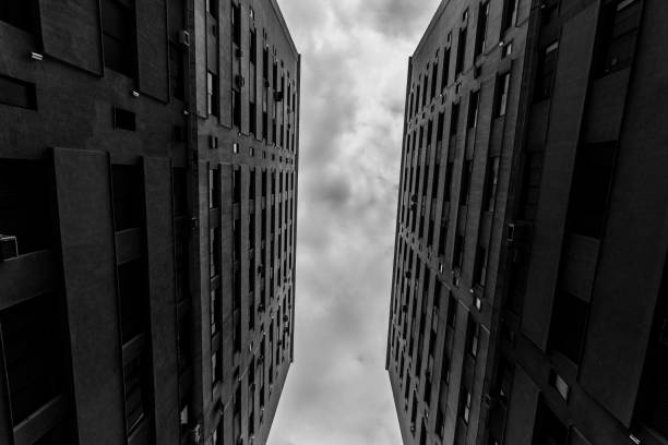 istock Low angle shot of high-rise buildings 1440781579
