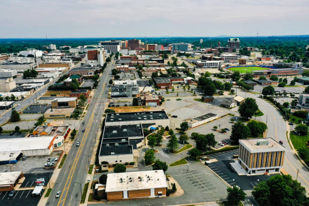 istock Aerial view of the High Point, NC 1440785049