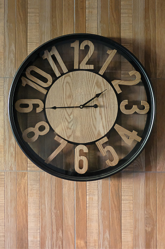 Indoor wall clock ideal for home, Chiang Mai Thailand.