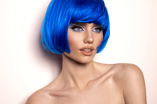 4. Green and blue short hair dye - wide 2