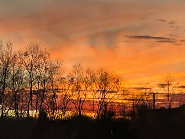 istock Beautiful sunset in Wisconsin 1440792264
